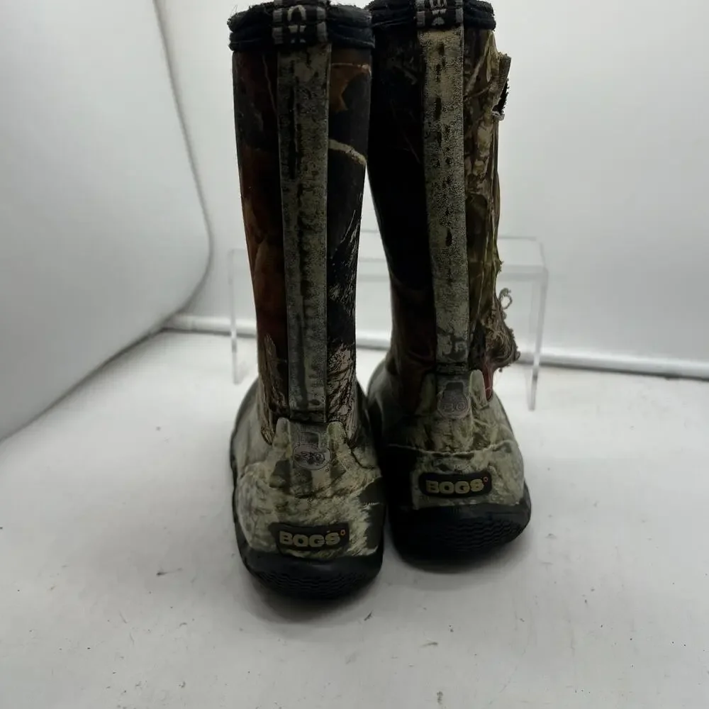 Bogs Boots Kids Youth 13 Classic Camo Winter Snow **